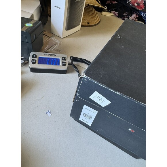 Tommy Hilfiger Espadrille Blue Women's Size 9 Sling Back Hi Wedge Sandal Heels - Picture 13 of 13